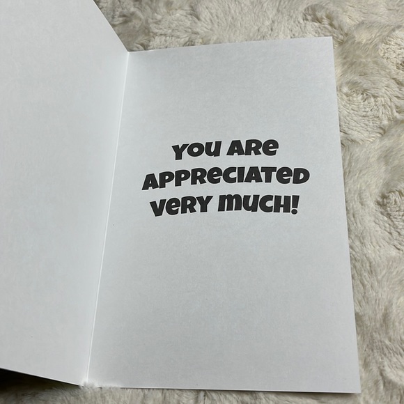 Thank you card. Set of six. They come with plain white envelopes. - Picture 2 of 2